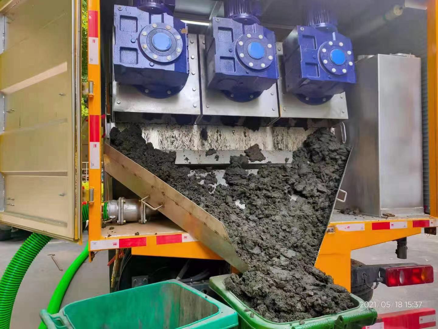 工布江达化粪池清掏城市维护站-泥浆净化干湿分离处理